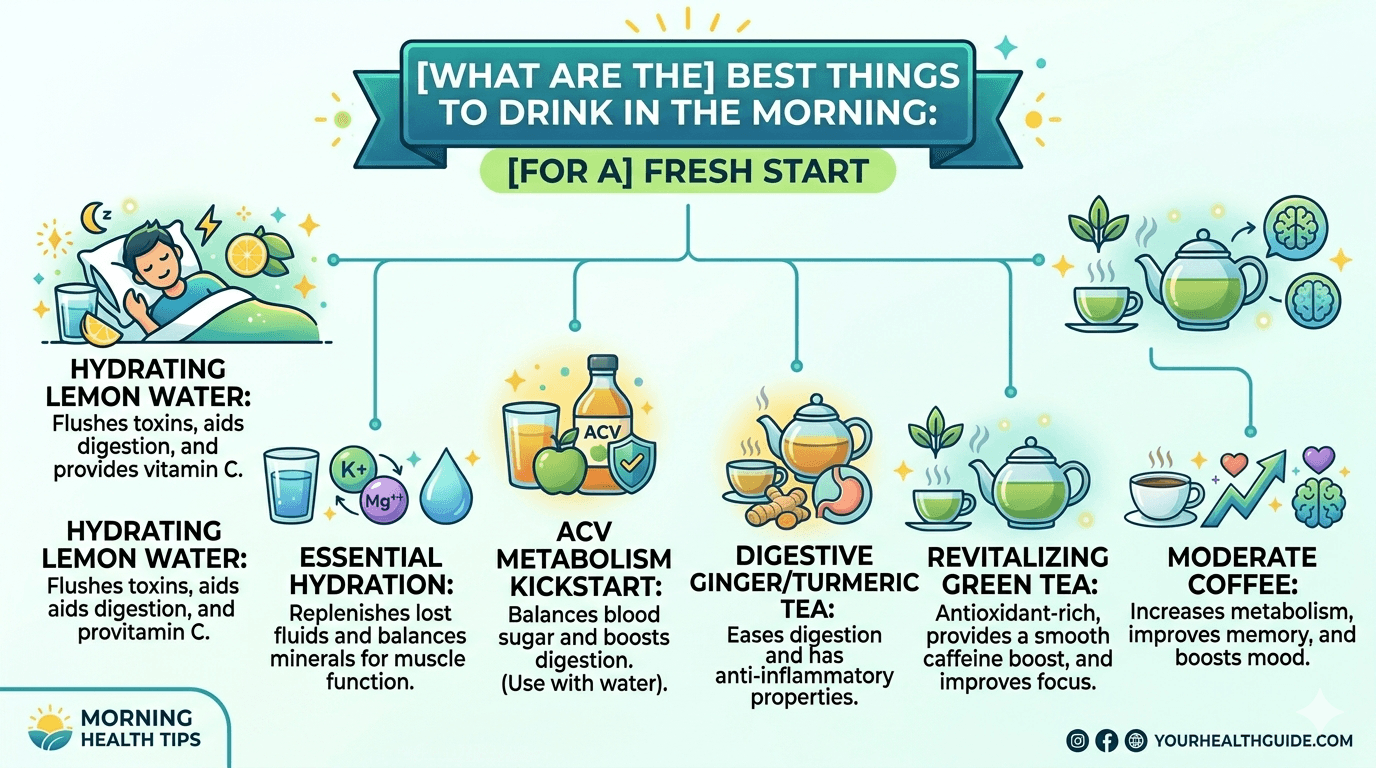 best morning drinks for fresh start